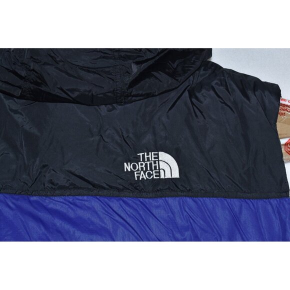 The North Face 700 Nuptse Mens Puffer Vest Size XL Black/Blue Goose Down Vintage - Picture 10 of 15